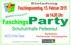 FaschingsParty 2015